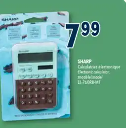 Familiprix SHARP Electronic calculator offer
