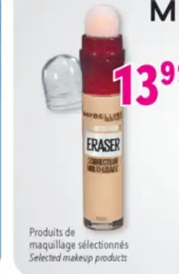 Familiprix MAYBELLINE Selected makeup products offer