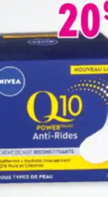 Familiprix NIVEA Q10 Power anti-wrinkle moisture replenishment night offer