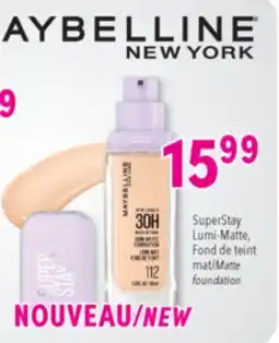 Familiprix Maybelline SuperStay Matte foundation offer