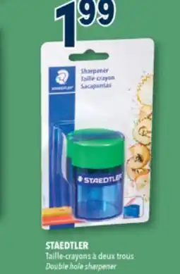 Familiprix STAEDTLER Double hole sharpener offer