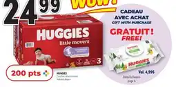 Familiprix HUGGIES Selected diapers offer