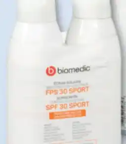 Familiprix Biomedic continous spray sunscreen SPF30 sport 177ml offer
