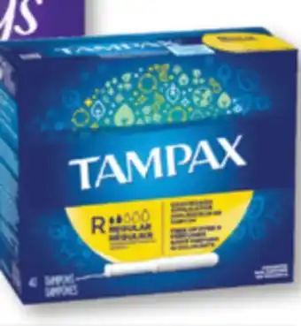 Familiprix Tampax tampons regular abs 40un offer