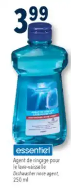 Familiprix ESSENTIEL Dishwasher rince agent, 250 ml offer