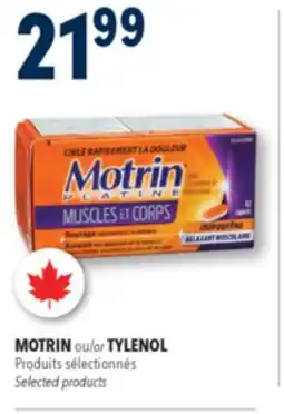Familiprix MOTRIN Selected products offer