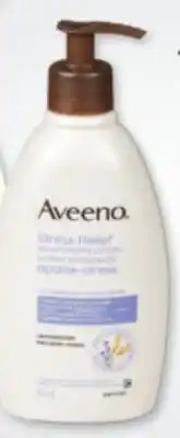 Familiprix Aveeno lavender scent stress relief moisturizing lotion 354ml offer