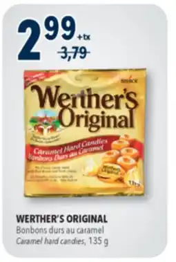 Familiprix WERTHER'S ORIGINAL Caramel hard candies, 135 g offer