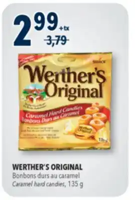 Familiprix WERTHER'S ORIGINAL Caramel hard candies, 135 g offer