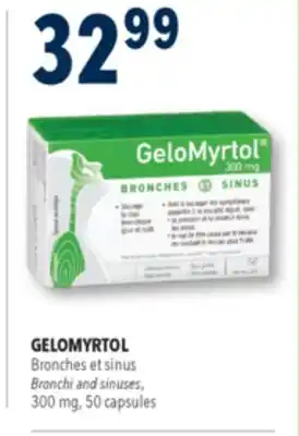 Familiprix GELOMYRTOL Bronchi and sinuses, 300 mg, 50 capsules offer