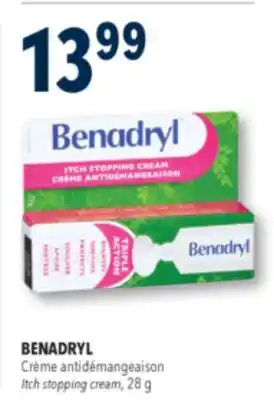 Familiprix BENADRYL Itch stopping cream, 28 g offer