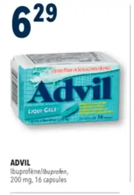 Familiprix ADVIL Ibuprofen, 200 mg, 16 capsules offer