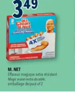 Familiprix M. NET Magic eraser extra durable pack of 2 offer