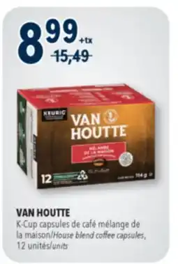 Familiprix VAN HOUTTE House blend coffee capsules, 12 units offer