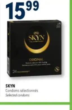 Familiprix SKYN Selected condoms offer