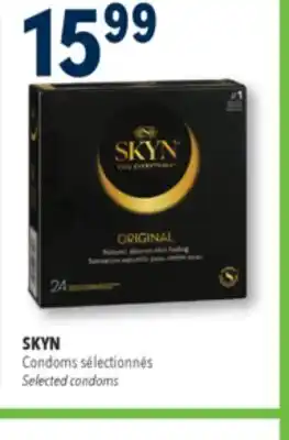 Familiprix SKYN Selected condoms offer