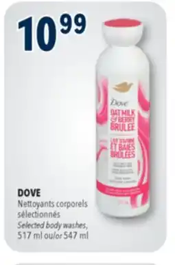 Familiprix DOVE Selected body washes offer