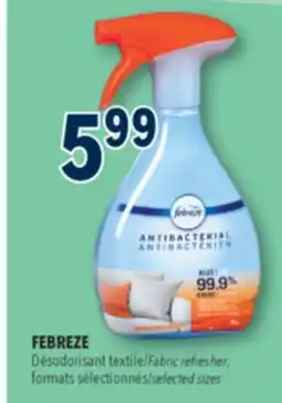 Familiprix FEBREZE Fabric refresher offer