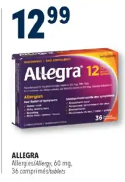 Familiprix ALLEGRA Allergy, 60 mg, 36 tablets offer