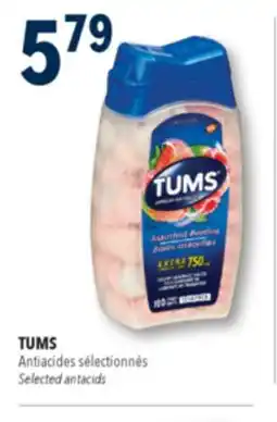 Familiprix TUMS Selected antacids offer
