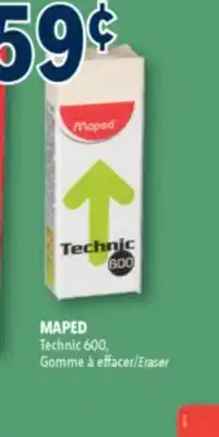 Familiprix MAPED Technic 600 Eraser offer