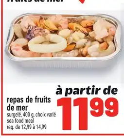 Metro REPAS DE FRUITS DE MER | SEA FOOD MEAL offer