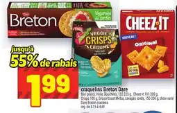 Metro CRAQUELINS BRETON DARE | DARE BRETON CRACKERS offer