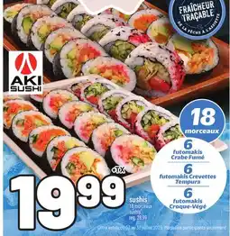 Metro SUSHIS | SUSHIS offer