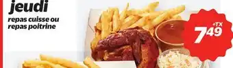 Metro JEUDI REPAS CUISSE OU REPAS POITRINE offer