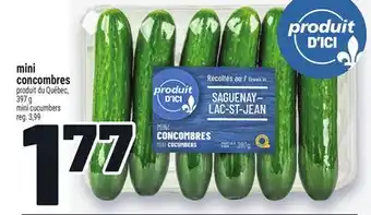 Metro MINI CONCOMBRES | MINI CUCUMBERS offer