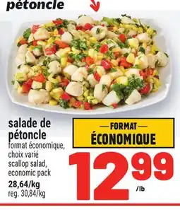 Metro SALADE DE PÉTONCLE | SCALLOP SALAD offer