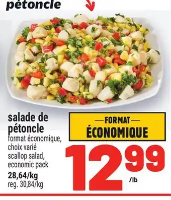 Metro SALADE DE PÉTONCLE | SCALLOP SALAD offer
