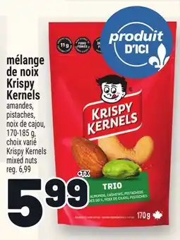 Metro MÉLANGE DE NOIX KRISPY KERNELS | KRISPY KERNELS MIXED NUTS offer