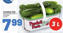 Metro CORNICHONS FRAIS | FRESH PICKLES offer