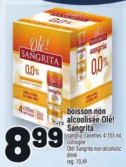 Metro SANGRITA NON-ALCOHOLIC OLÉ! |SANGRITA NON-ALCOHOLIC DRINK DRINK offer