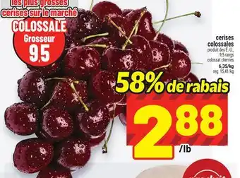 Metro CERISES COLOSSALES | COLOSSAL CHERRIES offer
