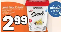 Metro YOGOURT SOURCE 0% YOPLAIT | YOPLAIT SOURCE 0% YOGURT offer