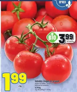 Metro TOMATES ROUGES EN GRAPPE | STEMMED RED TOMATOES offer