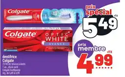 Metro DENTIFRICE COLGATE | COLGATE TOOTHPASTE offer