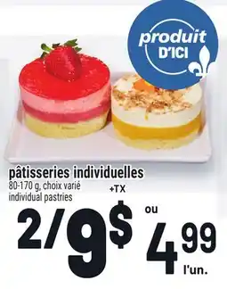 Metro PÂTISSERIES INDIVIDUELLES | INDIVIDUAL PASTRIES offer