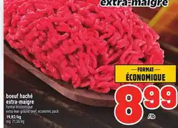Metro BOEUF HACHÉ EXTRA-MAIGRE | EXTRA LEAN GROUND BEEF offer