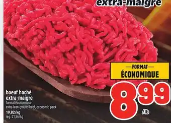 Metro BOEUF HACHÉ EXTRA-MAIGRE | EXTRA LEAN GROUND BEEF offer