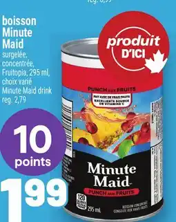 Metro BOISSON MINUTE MAID | MINUTE MAID DRINK offer