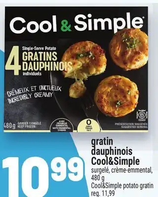 Metro GRATIN DAUPHINOIS COOL & SIMPLE | COOL & SIMPLE POTATO GRATIN offer
