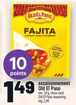 Metro ASSAISONNEMENT OLD EL PASO | OLD EL PASO SEASONING offer