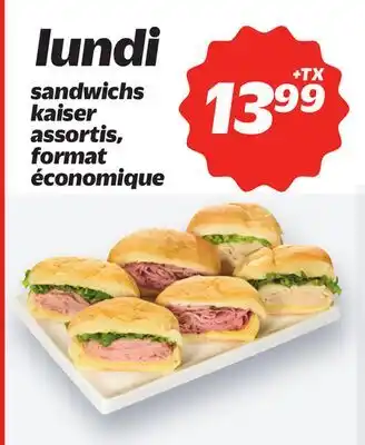 Metro SANDWICHS KAISER ASSORTIS offer