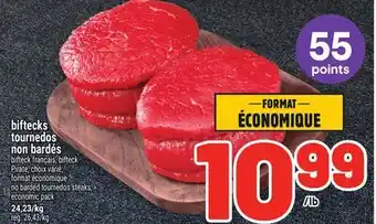 Metro BIFTECKS TOURNEDOS NON BARDÉS | NO BARDED TOURNEDOS STEAKS offer