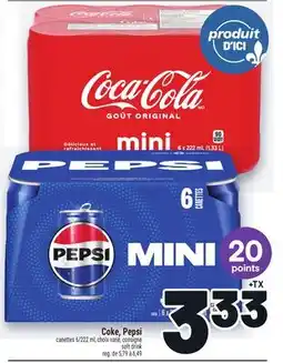 Metro COKE, PEPSI | SOFT DRINK offer