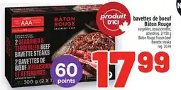 Metro BAVETTES DE BOEUF BÂTON ROUGE | BÂTON ROUGE FROZEN BEEF BAVETTE STEAKS offer