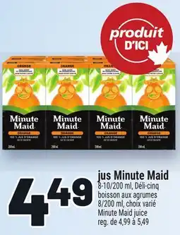 Metro JUS MINUTE MAID | MINUTE MAID JUICE offer